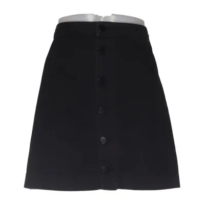 Jeansnederdel (Sort) fra American Apparel Jeans Bomuld