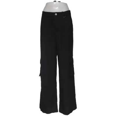 Cargo pants (Black) from Boohoo Polyester, Viscose