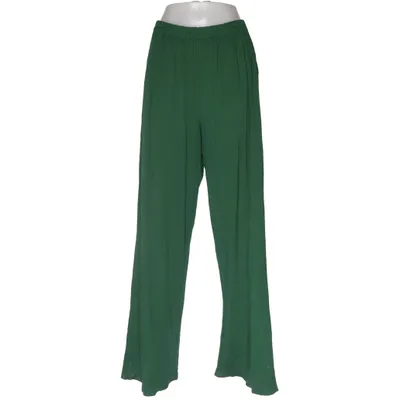 Pantalon patte d'éléphant (Vert) de Axén & Co Coton, Viscose