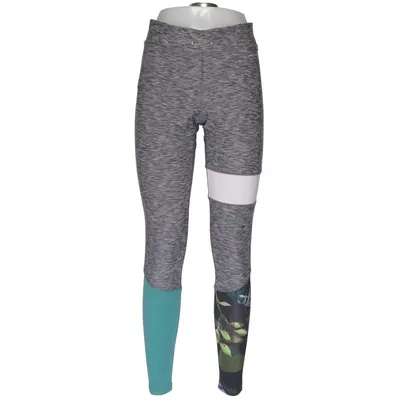 Sports tights (Gray, Green, Multicolored) from DeVal Elastane, Polyester