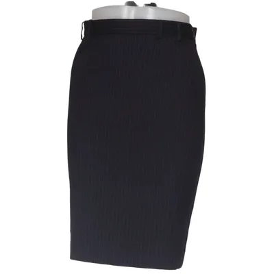 Kokerrok (Zwart) van Mango Suit