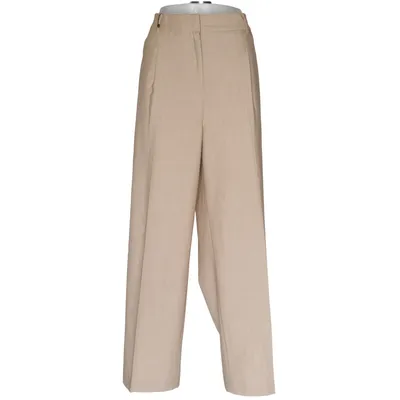Kostymbyxor (PRIM TROUSER) från WE Elastan, Linne, Polyester, Viskos