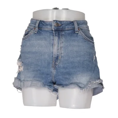 Short en jean (Bleu) de H&M Coton, Élasthane
