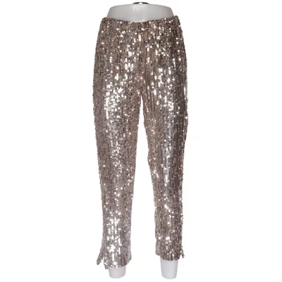 Byxor (Beige, Silverfärgad) från Zara