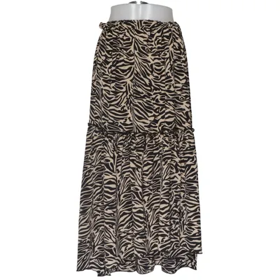 Jupe longue (Beige, Noir) de QNUZ Polyester