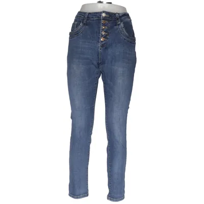 Jeans (Blue) from Place du Jour Cotton, Elastane