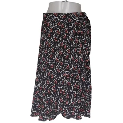 Wrap skirt (Black, Multicolored) from Three Sixty Five Polyester