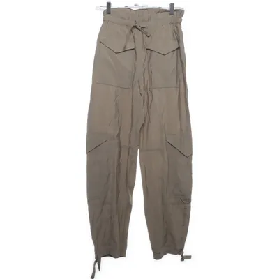 Pantalon (Vert) de Ganni Polyester, Viscose