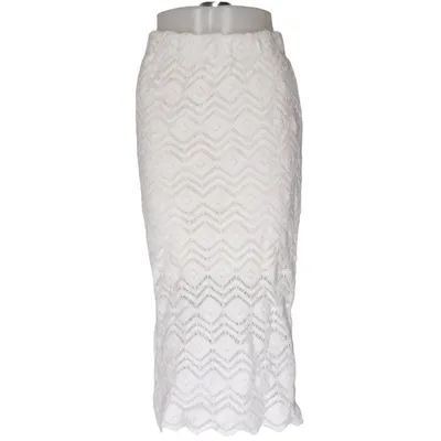 Skirt (White) from Soyaconcept Cotton, Elastane, Viscose
