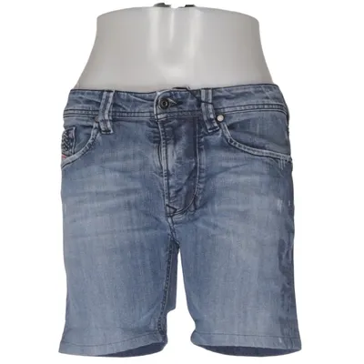 Short en jean (Bleu) de Diesel Industry Coton, Élasthane, Cuir