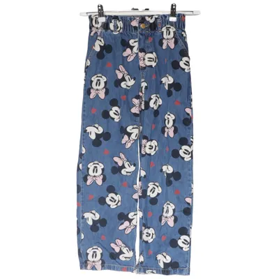 Jeans (Wide Leg Elastic Waist) from H&M Cotton
