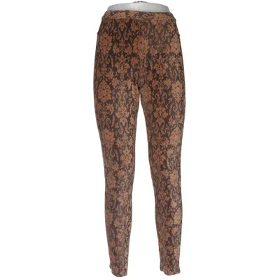 Pantalon (Marron, Beige) de Hue Coton, Élasthane, Polyester