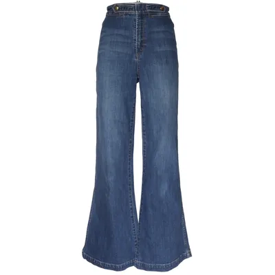Jeans (Blue) from Wrangler Cotton, Elastane