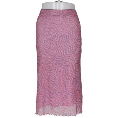 Maxi rok (Roze, Meerkleurig) van Pull & Bear Polyester