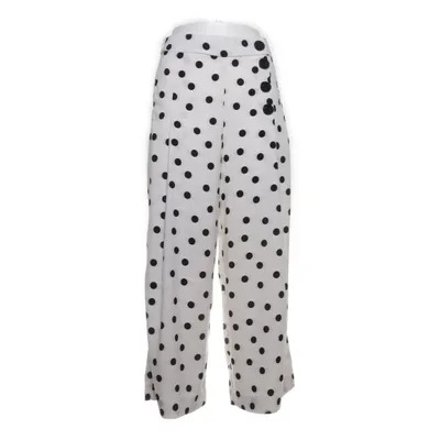 Palazzobyxor (Vit, Flerfärgad) från Zara Elastan, Polyester