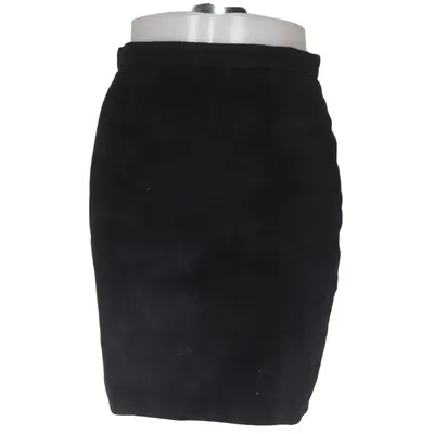Läderkjol (Svart) från Winlit Skinn, Nylon