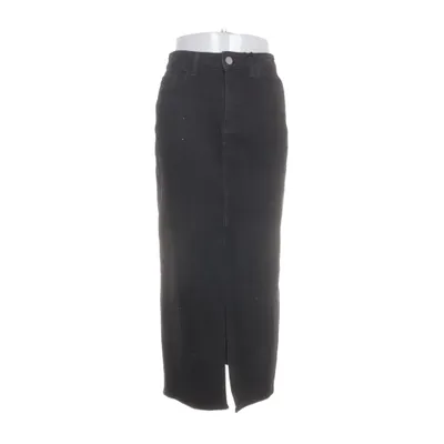Denim skirt (Black) from VILA Clothes Elastane, Recycled cotton