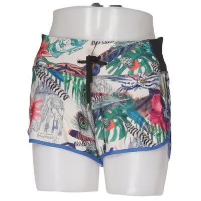 Short de sport (Beige, Multicolore) de Power Woman