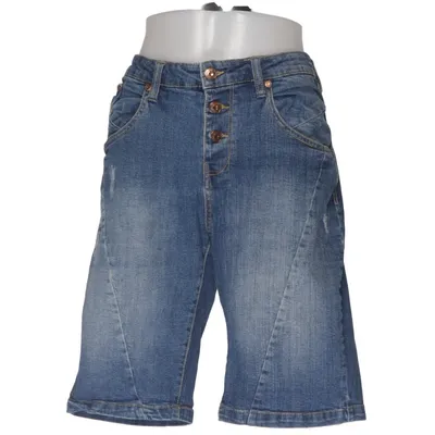 Denim shorts (Blauw) van DeVal Katoen, Elastaan
