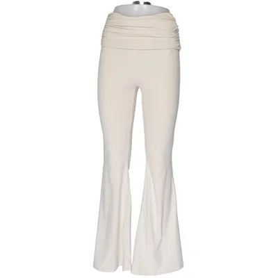 Palazzobukser (Beige) fra Shein Elastan, Polyester