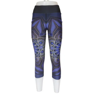Sports tights (Blue, Black, Multicolored) from Maya Freya Elastane, Polyester