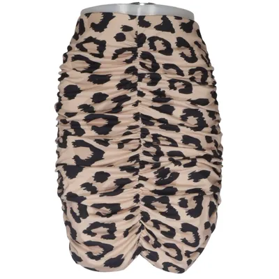 Skirt (Beige, Black) from By Me Elastane, Polyester, Viscose
