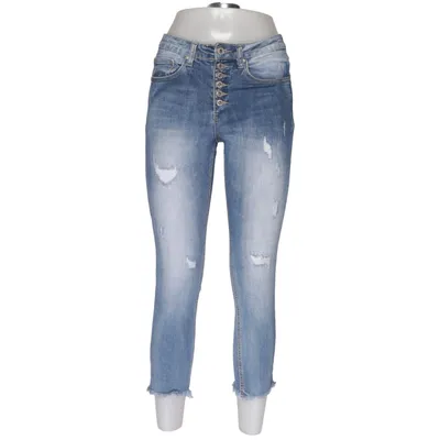 Jeans (Blue) from Place du Jour Cotton, Elastane