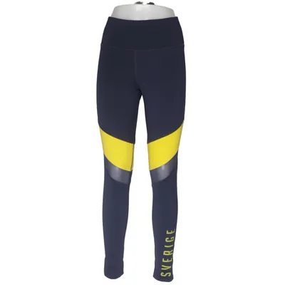 Træningsleggings (Blå, Gul, Flerfarvet) fra Stadium Elastan, Polyester