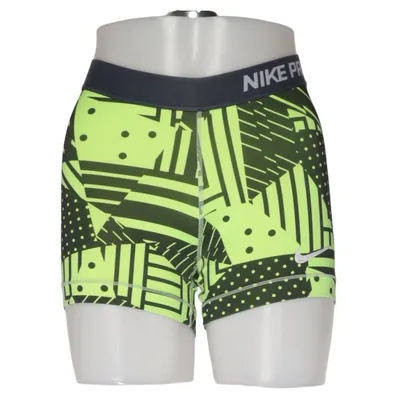 Kompressionsshorts (Gul, Sort, Flerfarvet) fra Nike Pro Elastan, Polyester