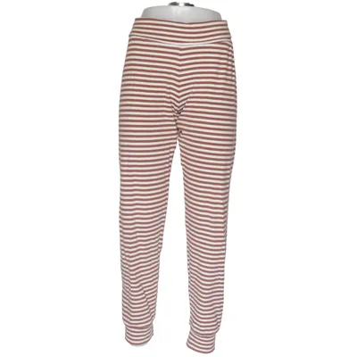 Pajama pants (Brown, White) from Basic Apparel Elastane, Organic cotton