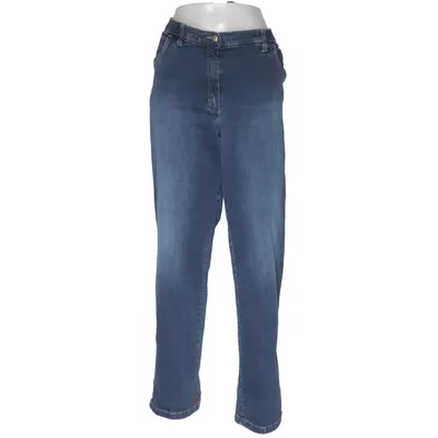 Jeans (Blå) från Kj Brand Bomull, Elastan