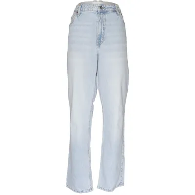 Spijkerbroek (VINTAGE STRAIGHT HIGH WAIST) van &Denim by H&M Katoen, Elastaan