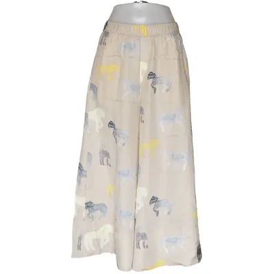 Palazzobyxor (Beige, Flerfärgad) från InWear Polyester, Viskos