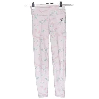 Träningstights (Rosa, Grön, Vit) från Iconic Elastan, Polyester