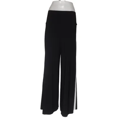 Palazzobyxor (Svart, Vit) från Norma Kamali Elastan, Polyester