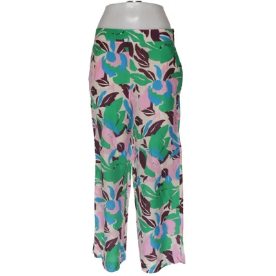 Pantalon patte d'éléphant (Vert, Bleu, Rose, Multicolore) de Carolina Herrera Acétate, Soie, Viscose