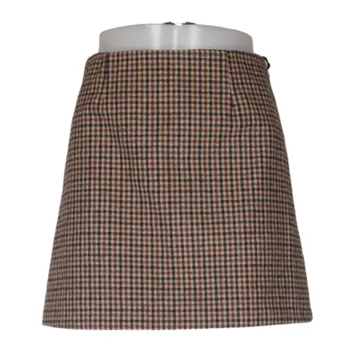 Jupe (Marron, Noir, Beige) de ASTR Polyester, Laine