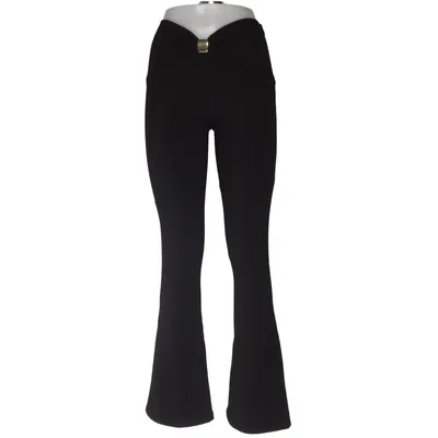 Byxor (Svart) från Zara Elastan, Polyester
