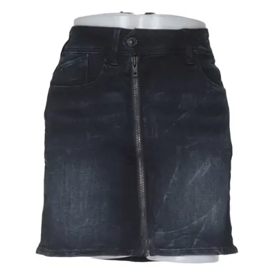Jeanskjol (LYNN ZIP SKIRT) från G-Star Raw Bomull, Elastan, Skinn, Polyester