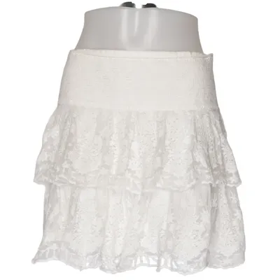 Jupe (Blanc) de Vintage Stories by KappAhl Polyamide, Polyester