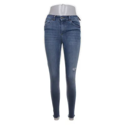 Jeans (Blå) från Pieces Bomull, Elastan, Polyester