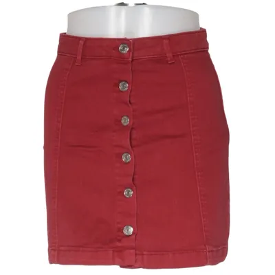 Jeanskjol (Röd) från Perfect Jeans Gina Tricot Bomull, Elastan