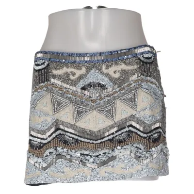 Nederdel (Blå, Grå, Beige) fra Hunkydory Viscose