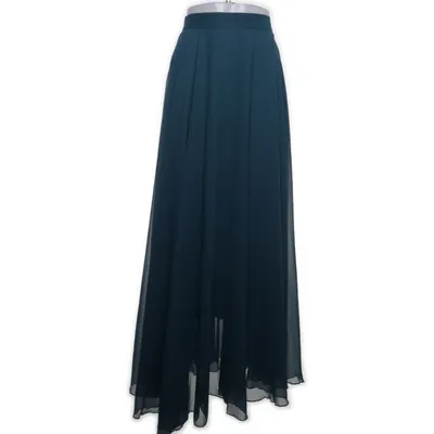 Maxi skirt (Turquoise) from Chicwish Polyester