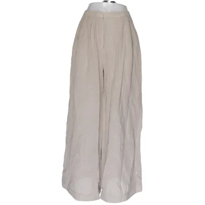 Palazzo pants (Beige) from Massimo Dutti Linen, Polyamide