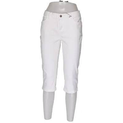 Three-quarter pants (White) from Beach Time Cotton, Elastane