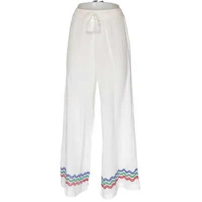 Pantalon patte d'éléphant (Blanc, Multicolore) de Koton