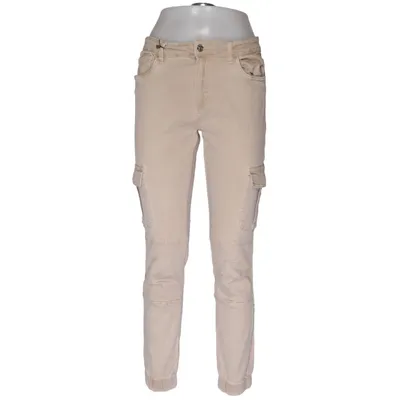 Pantalon cargo (Beige) de ONLY Blue Denim Coton, Élasthane
