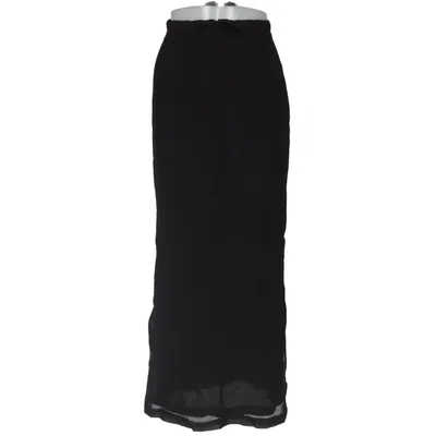 Maxi rok (Zwart) van Woman Collection Acetaat, Viscose