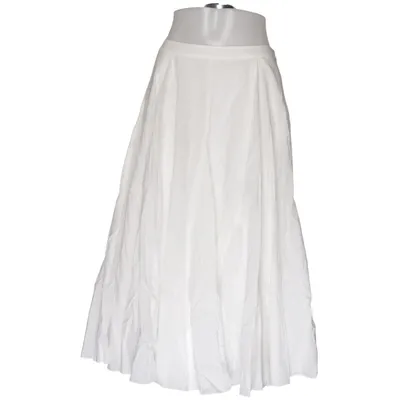 Maxi nederdel (Hvid) fra Reserved Bomuld, Polyester